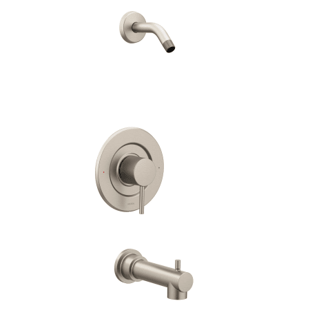 A large image of the Moen T2193NH Brushed Nickel