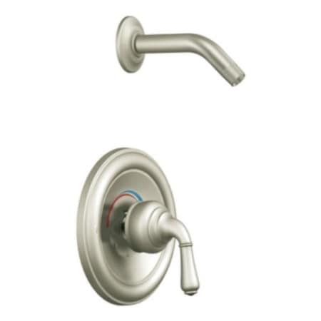 A large image of the Moen T2444NH Brushed Nickel