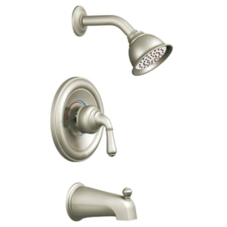 A large image of the Moen T2449EP Brushed Nickel