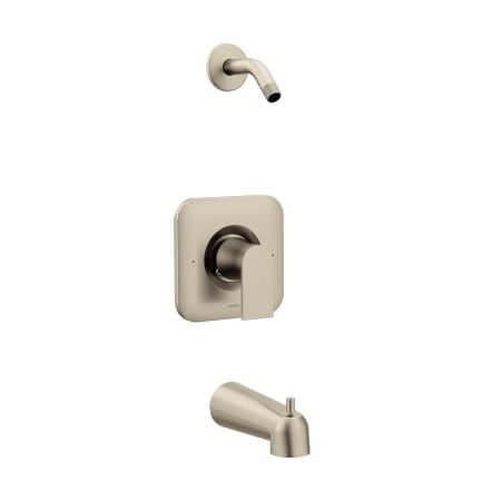 A large image of the Moen T2473NH Brushed Nickel