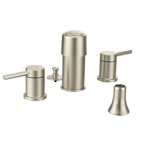 A large image of the Moen T5191 Brushed Nickel