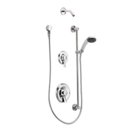A large image of the Moen T8342NH Chrome