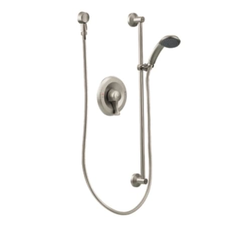 A large image of the Moen T8346 Classic Brushed Nickel