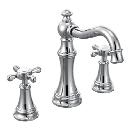 A large image of the Moen TS42114 Chrome