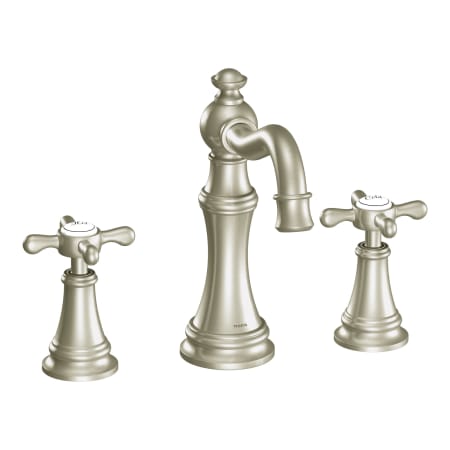 A large image of the Moen TS42114 Brushed Nickel