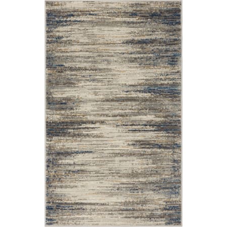 A large image of the Mohawk Home EEBER 358060 EE Furie Stripe Light Gray