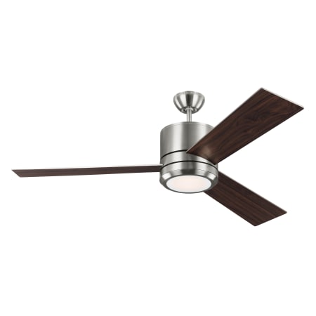 Monte Carlo 3vnmr56bsd Brushed Steel 3 Blade 56 Indoor Ceiling Fan Monte Carlo Vision Max