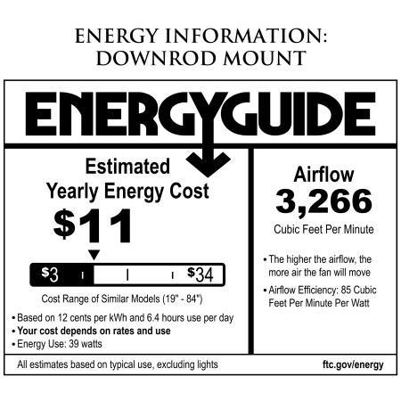 Outdoor Ceiling Fan with Integrated LED 