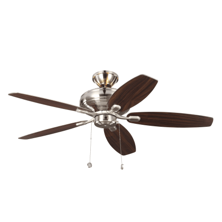 Monte Carlo 5cqm52pn L Polished Nickel 5 Blade 52 Indoor