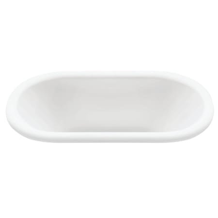 A large image of the MTI Baths AESM215DM Matte White