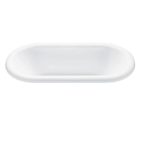 A large image of the MTI Baths AESM73DM Matte White
