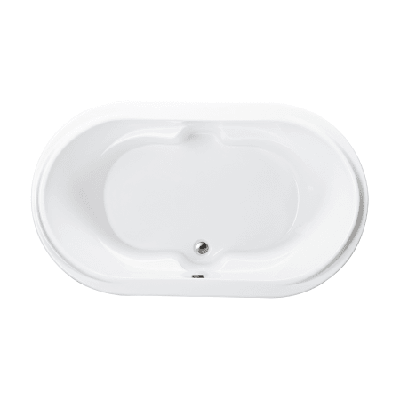 A large image of the MTI Baths AESM85 MTI Baths-AESM85-Overhead View