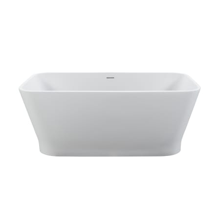 A large image of the MTI Baths AST223 Matte White