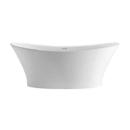 A large image of the MTI Baths AST262 White Gloss