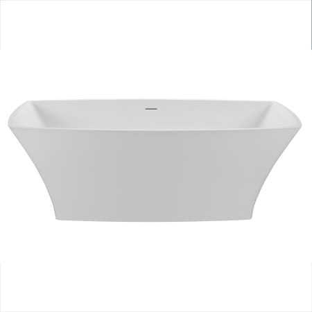 A large image of the MTI Baths AST402M-MT White / Matte