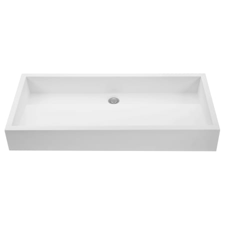 A large image of the MTI Baths MTCS713 Matte White