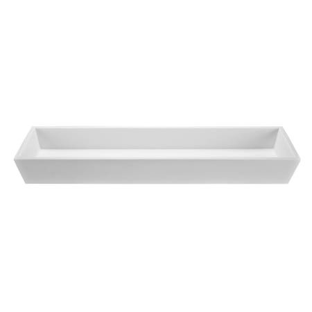 A large image of the MTI Baths MTCS743 Matte White