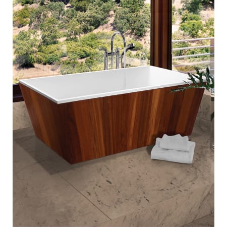 A large image of the MTI Baths S228T Matte White