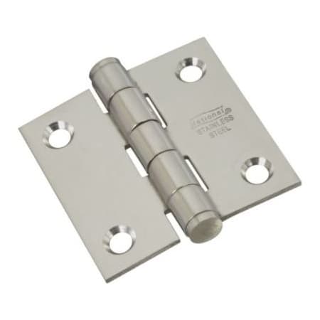 A large image of the National Hardware V514-2x2 Satin Stainless Steel