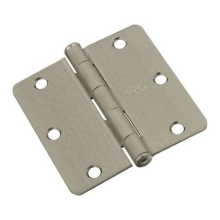 A large image of the National Hardware SPB512RC-3.5x3.5 Satin Nickel