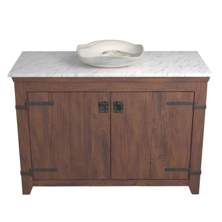 A large image of the Native Trails VNB48-VNT-MG1515-AE-1 Chestnut / Carrara Marble