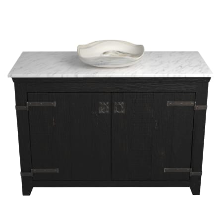 A large image of the Native Trails VNB48-VNT-MG1515-AE-1 Anvil / Carrara Marble