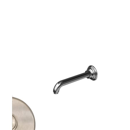 A large image of the Newport Brass 201-1 Satin Nickel
