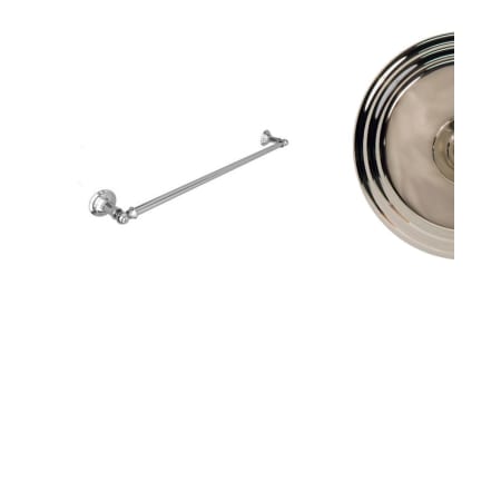 A large image of the Newport Brass 34-02 Polished Nickel