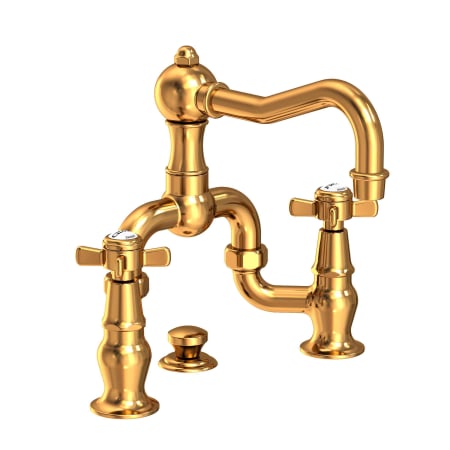 A large image of the Newport Brass 1000B Aged Brass