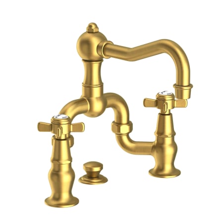A large image of the Newport Brass 1000B Satin Brass (PVD)