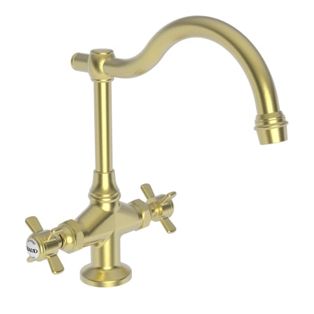A large image of the Newport Brass 1008 Satin Brass (PVD)