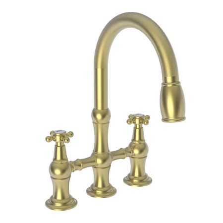 A large image of the Newport Brass 1030-5462 Satin Brass (PVD)