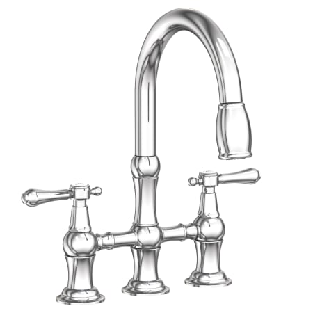 A large image of the Newport Brass 1030-5463 Polished Chrome