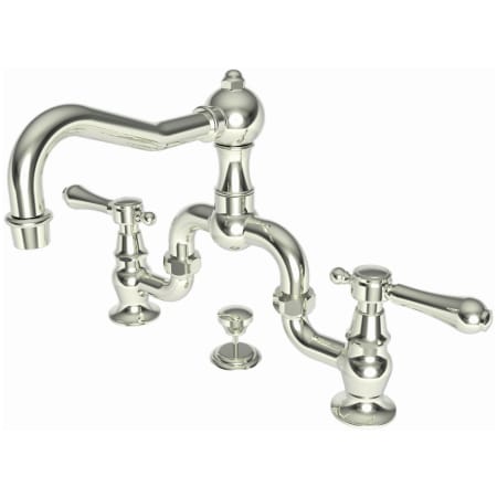 A large image of the Newport Brass 1030B Polished Nickel