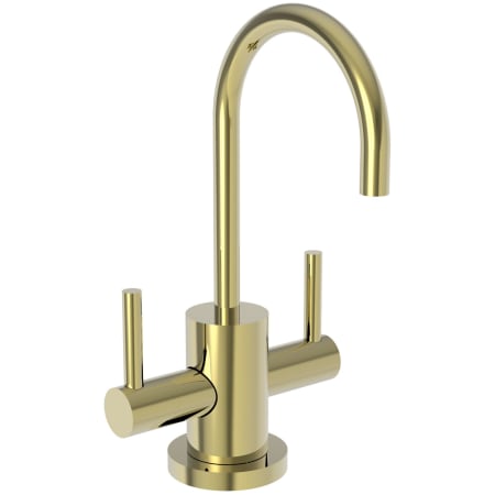 A large image of the Newport Brass 106 Polished Brass Uncoated (Living)