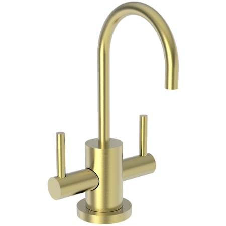 A large image of the Newport Brass 106 Satin Brass (PVD)