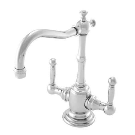 A large image of the Newport Brass 108 Polished Nickel