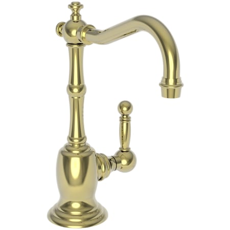 A large image of the Newport Brass 108C Polished Brass Uncoated (Living)