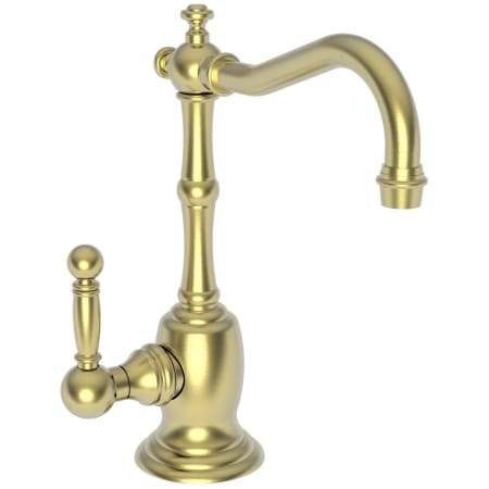 A large image of the Newport Brass 108H Satin Brass (PVD)