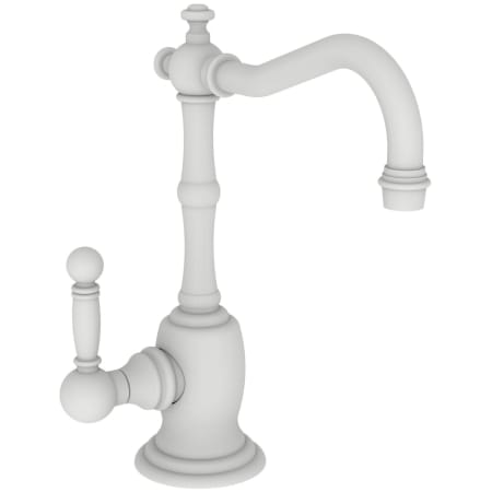 A large image of the Newport Brass 108H Matte White