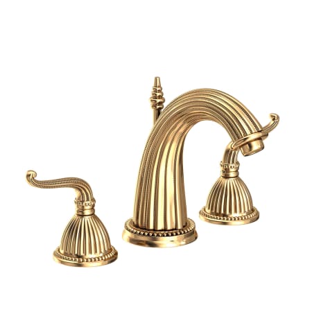 A large image of the Newport Brass 1090 Polished Brass Uncoated (Living)