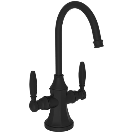 A large image of the Newport Brass 1200-5603 Flat Black