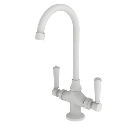 A large image of the Newport Brass 1208 Matte White