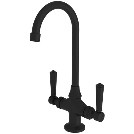 A large image of the Newport Brass 1208 Flat Black