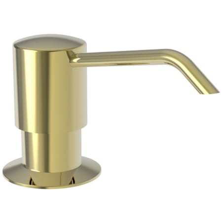 A large image of the Newport Brass 125 Polished Brass Uncoated (Living)