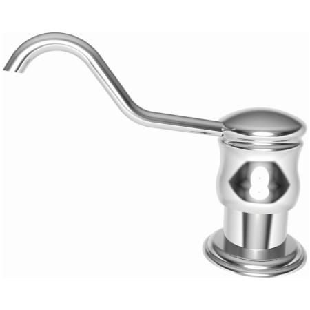 A large image of the Newport Brass 127 Polished Chrome