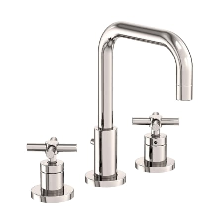 A large image of the Newport Brass 1400 Polished Nickel
