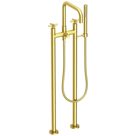A large image of the Newport Brass 1400-4262 Satin Brass (PVD)