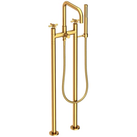 A large image of the Newport Brass 1400-4262 Satin Gold (PVD)