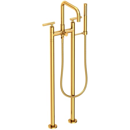 A large image of the Newport Brass 1400-4263 Aged Brass